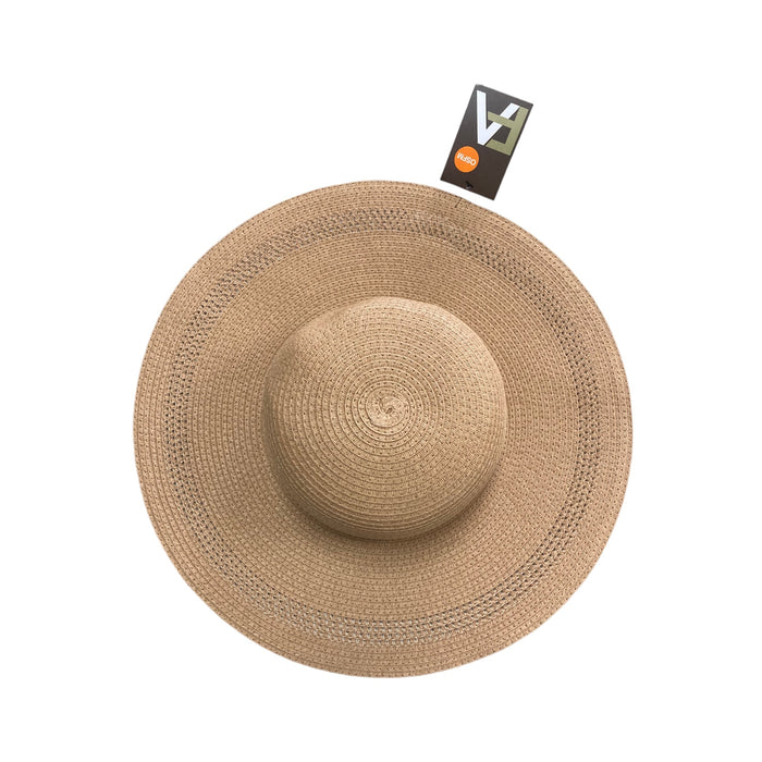 Free Authority Outdoors Floppy Tan Sun Hat, UPF 50+, 16" One Size