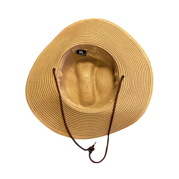 Free Authority Outdoors Toggle Woven Sun Hat, UPF 50+, 16" One Size