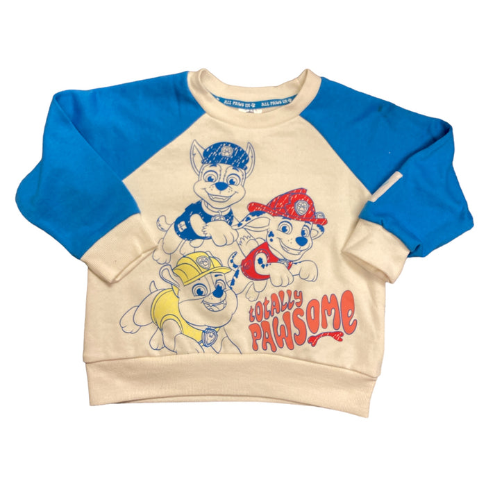 Nickelodeon Paw Patrol Toddler Boy's 2 Piece Sweater and Short Set