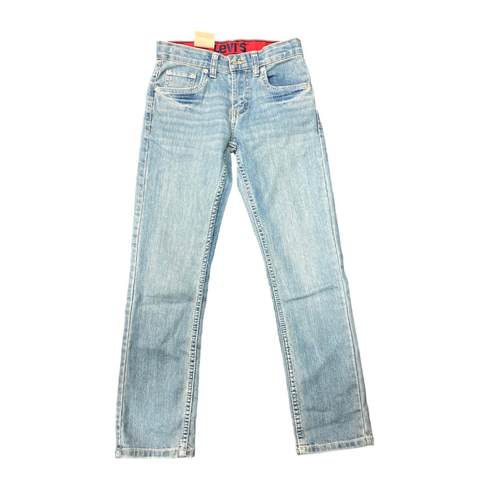 Levi Strauss & Co. Boys 511 Slim Flex Adjustable Waist Stretch Straight Leg Jean