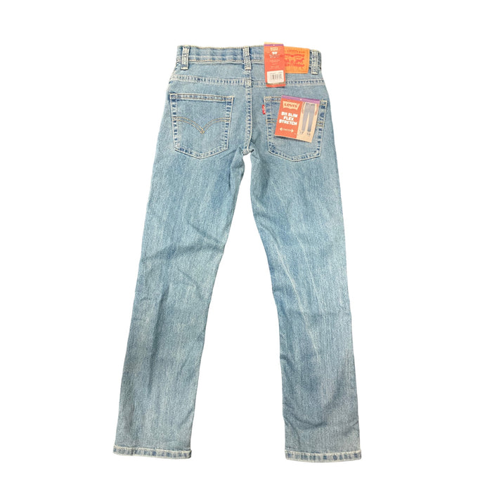 Levi Strauss & Co. Boys 511 Slim Flex Adjustable Waist Stretch Straight Leg Jean