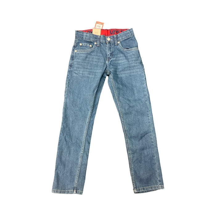 Levi Strauss & Co. Boys 511 Slim Flex Adjustable Waist Stretch Straight Leg Jean