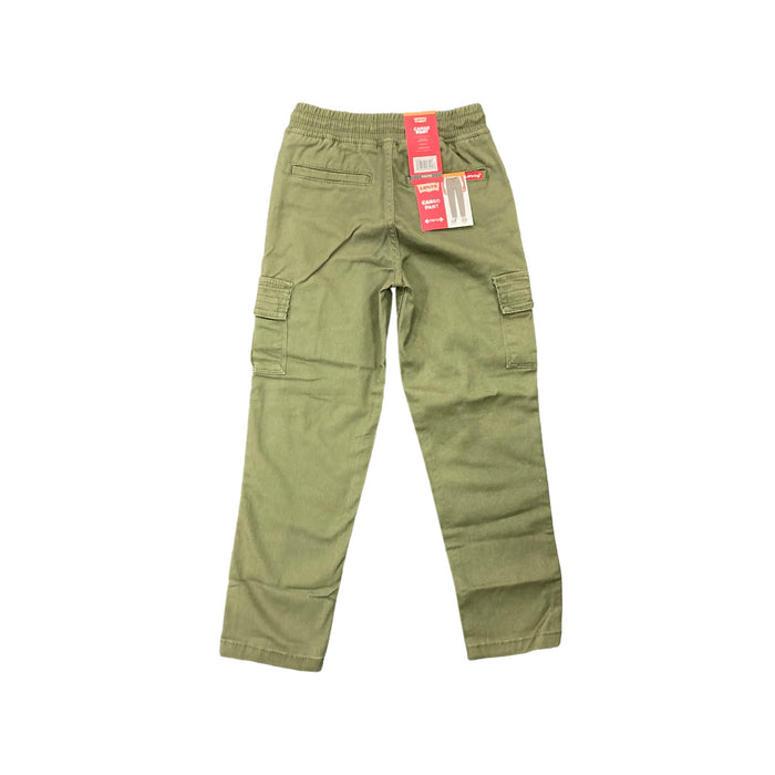 Levi's Youth Boy's Pull On Drawstring Waistband Tapered Leg Twill Cargo Pant