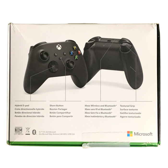 Microsoft Xbox Wireless Gaming Controller, Series X/S and One, Carbon Black