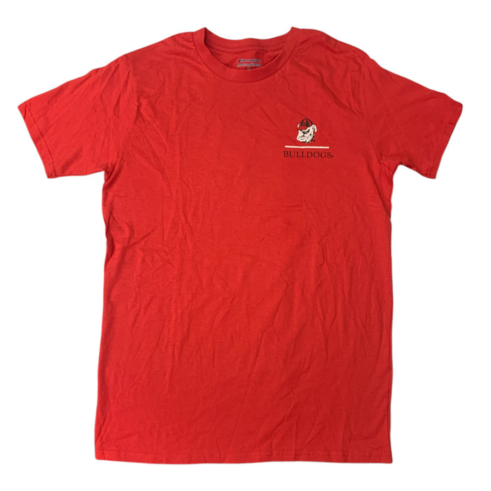 Champion Men's NCAA Short Sleeve Classic Fit Crew Neck Graphic Logo Tee