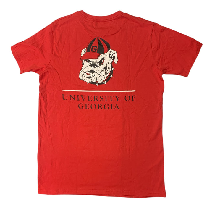 Champion Men's NCAA Short Sleeve Classic Fit Crew Neck Graphic Logo Tee