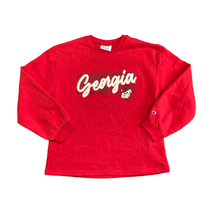 Champion Women's Long Sleeve Georgia Pullover Sweatshirt