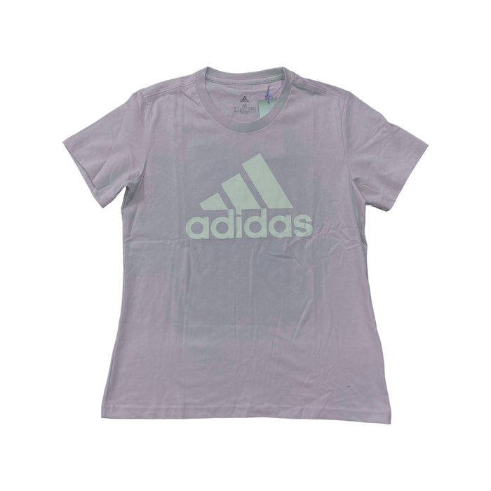 Adidas Women's Logo Design Short Sleeve Regular Fit Tee Shirt