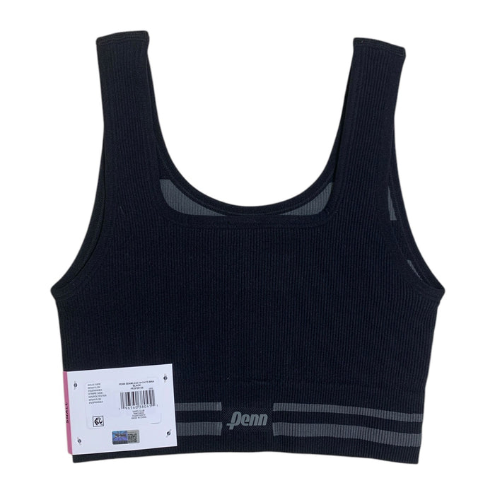 Penn Womens Seamless Reversible Sports Bra, Moisture Wicking Ribbed Design