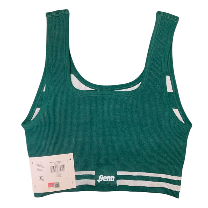 Penn Womens Seamless Reversible Sports Bra, Moisture Wicking Ribbed Design