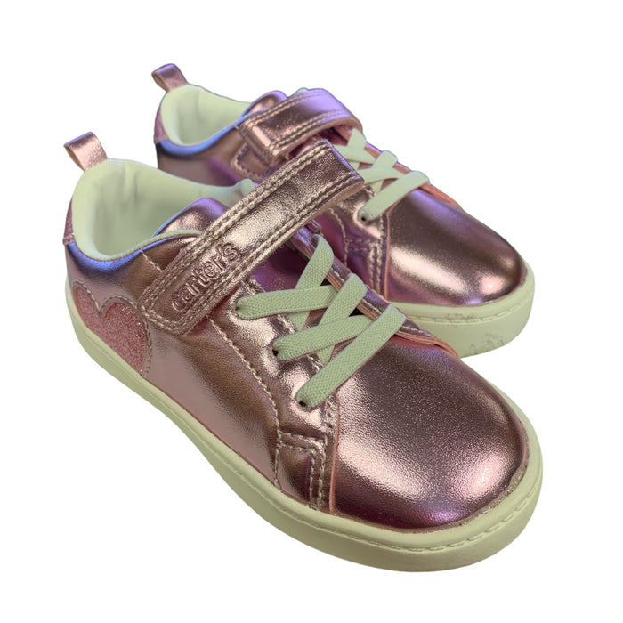 Carter's Toddler Girl's Easy Pull On and Off Wipe Away Tech Velcro Sneaker, CF23F11B