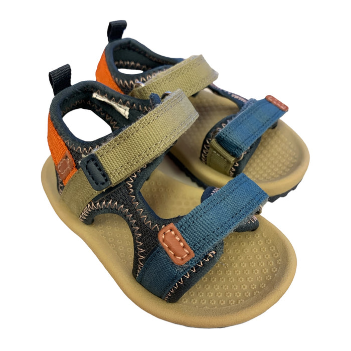 OshKosh B'Gosh Toddler Boy's Machine Washable Hook and Loop Sandal, 0S24Z05H