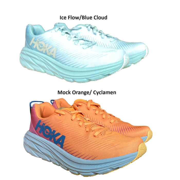Hoka One One Women's Rincon 3 Comfort Lace Up Running Athletic Sneaker