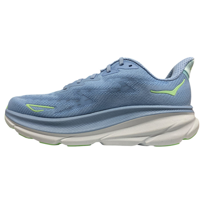 Hoka One One Men's Clifton 9 Comfort Lace Up Low Top Running Athletic Sneaker
