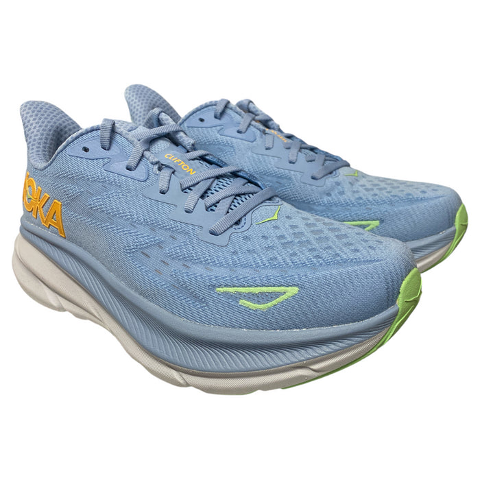Hoka One One Men's Clifton 9 Comfort Lace Up Low Top Running Athletic Sneaker