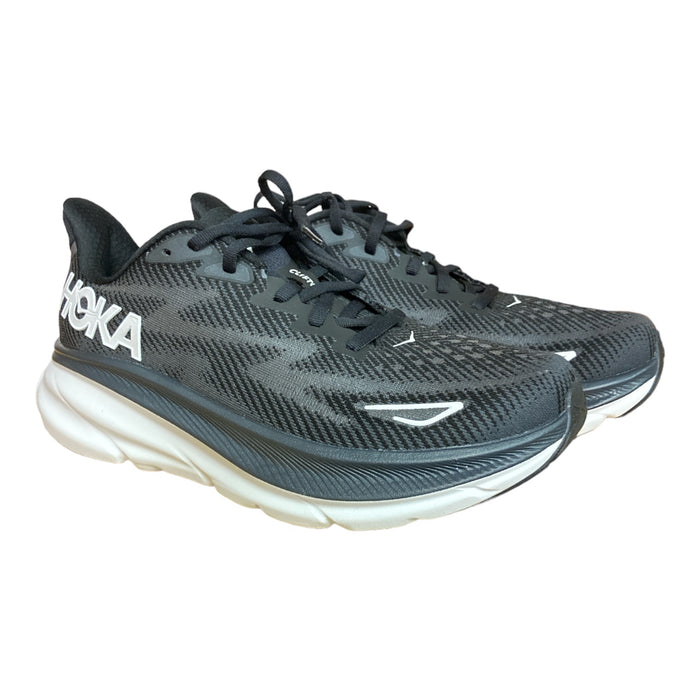 Hoka One One Men's Clifton 9 Comfort Lace Up Low Top Running Athletic Sneaker