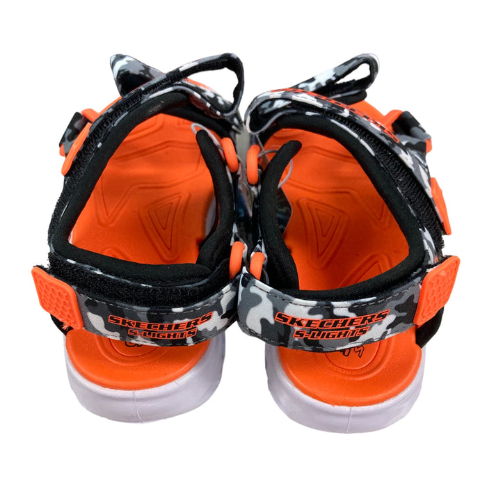 Skechers Lights Boy's Hypno Splash Sun Breaks Light Up Sandal