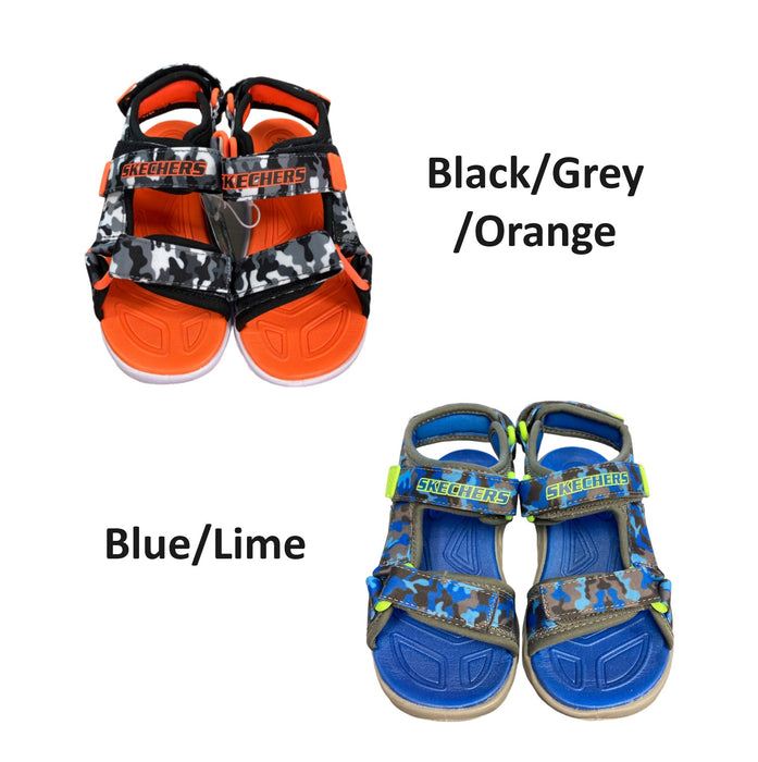 Skechers Lights Boy's Hypno Splash Sun Breaks Light Up Sandal