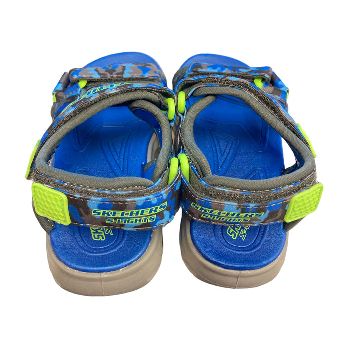 Skechers Lights Boy's Hypno Splash Sun Breaks Light Up Sandal