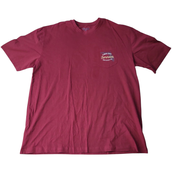 Champion Women's NCAA Logo Short Sleeve Chest Pocket T-Shirt
