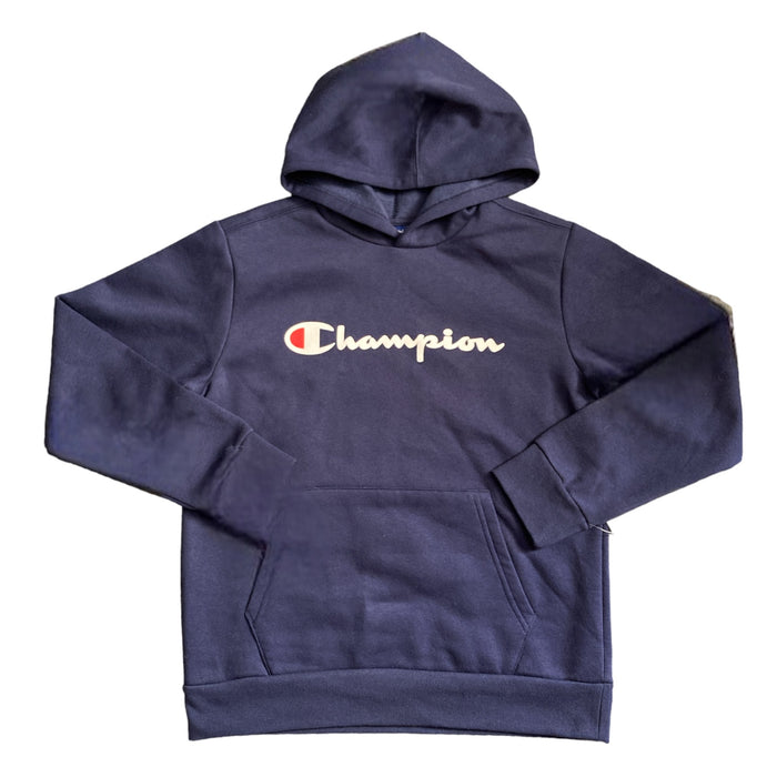 Champion Big Kids Boy's Long Sleeve Classic Logo Hoodie, BB1007