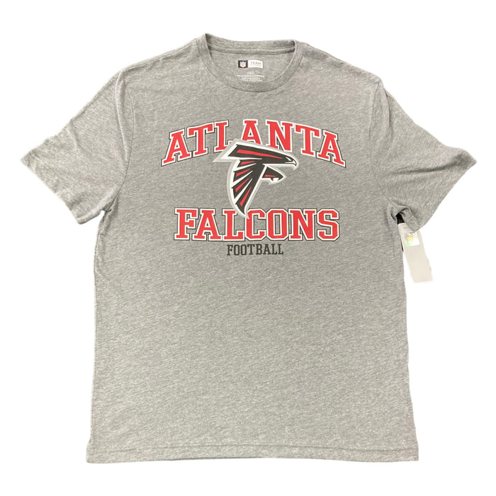 NFL Team Apparel Men's Short Sleeve Tri Blend Atlanta Falcons T-Shirt