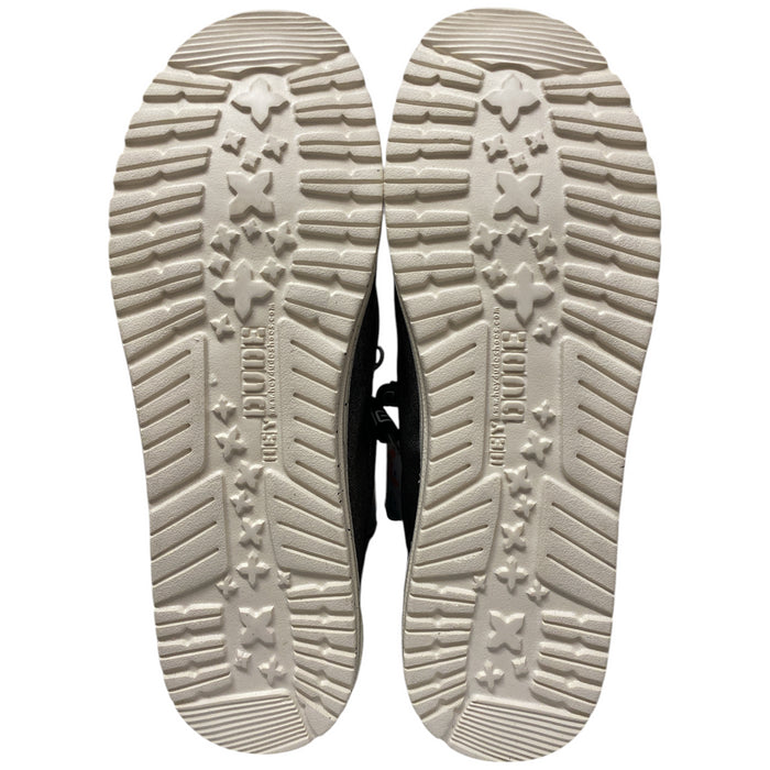 Hey Dude Men's Wally Stretch Canvas Lightweight Slip-On Moc Toe Shoes