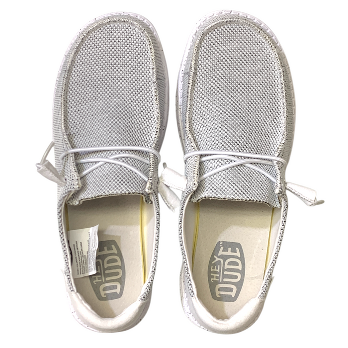 Hey Dude Women's Wendy Sox Woven Knit Ultralight Italian-Style Slip-On Shoes