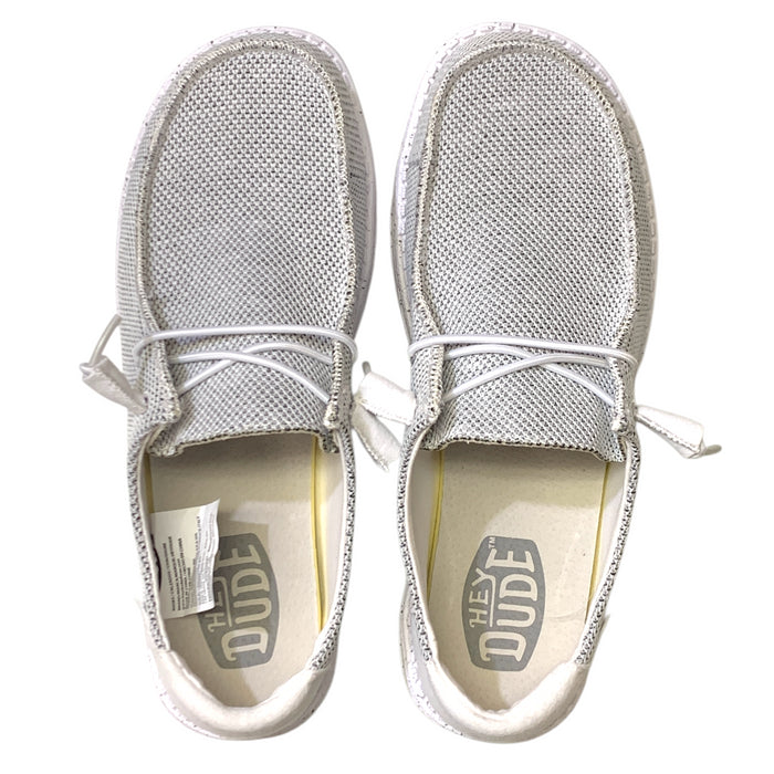 Hey Dude Women's Wendy Sox Woven Knit Ultralight Italian-Style Slip-On Shoes