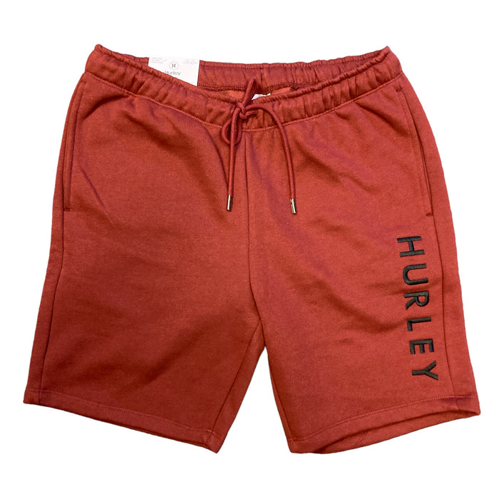 Hurley Men's Soft Fleece Lined Elastic Waistband Multi Pocket Regular Fit Short