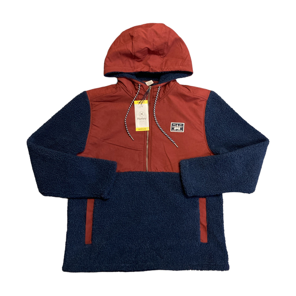 Hurley sherpa hoodie sale