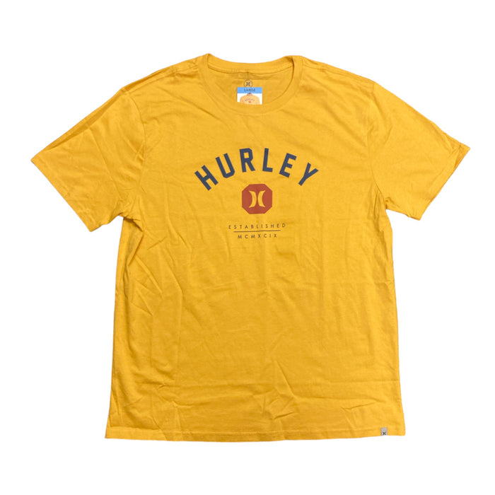 Hurley Men's Soft Short Sleeve All Day Graphic Print Tee