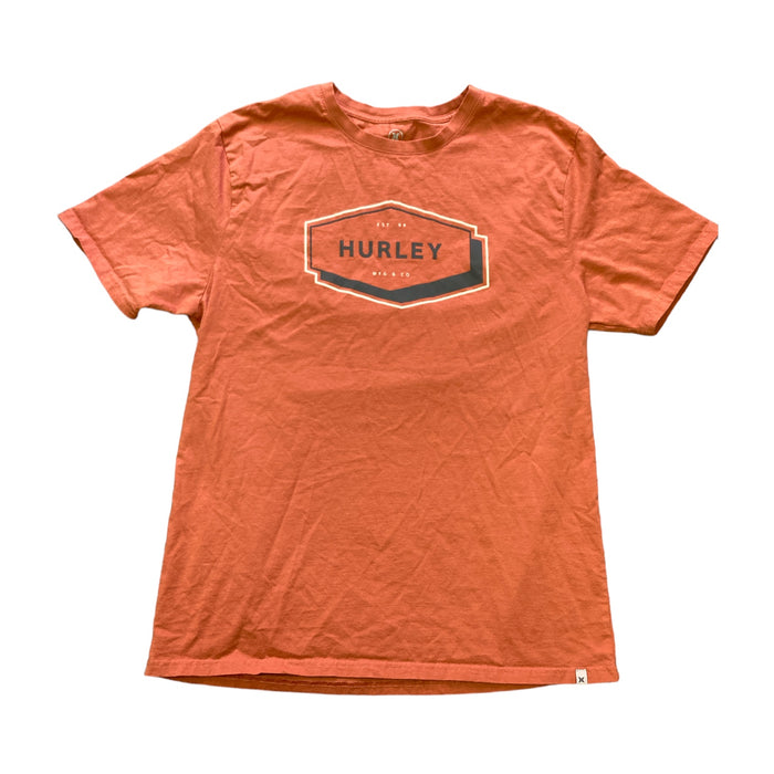 Hurley Men's Soft Short Sleeve All Day Graphic Print Tee