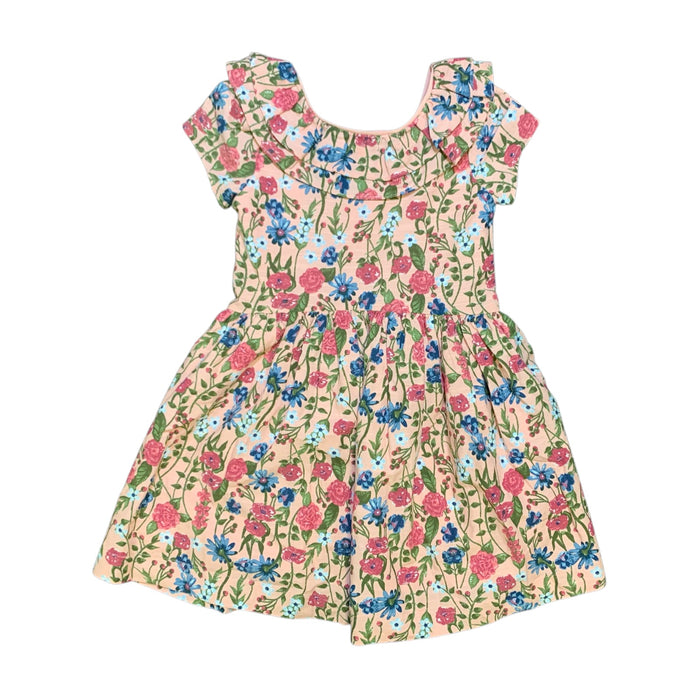 Scotch & Soda Girls Woven Dress, Classic Fit with Elastic Waistband