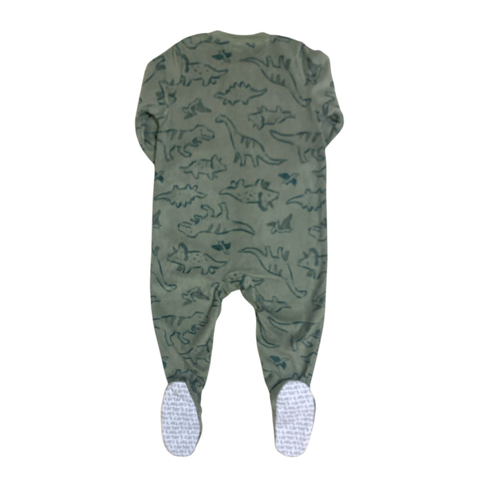 Carter's Baby and Toddler Boys Fleece Footie Pajama, Full Zip, Polyester