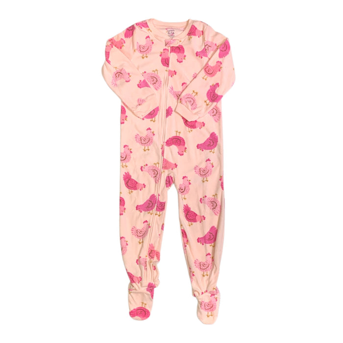 Carter's Girls Soft & Warm Polyester Fleece Footie Pajama