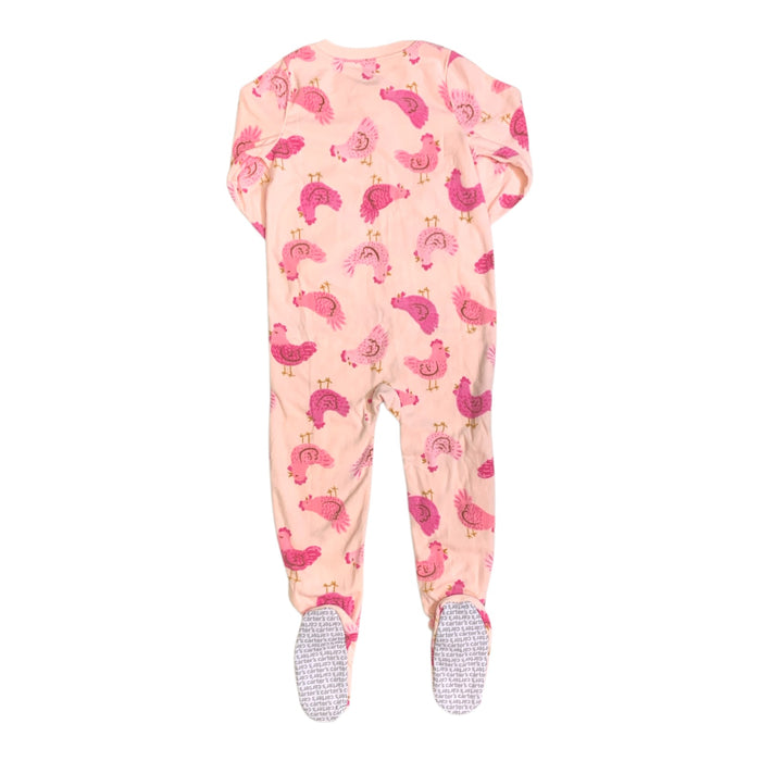 Carter's Girls Soft & Warm Polyester Fleece Footie Pajama