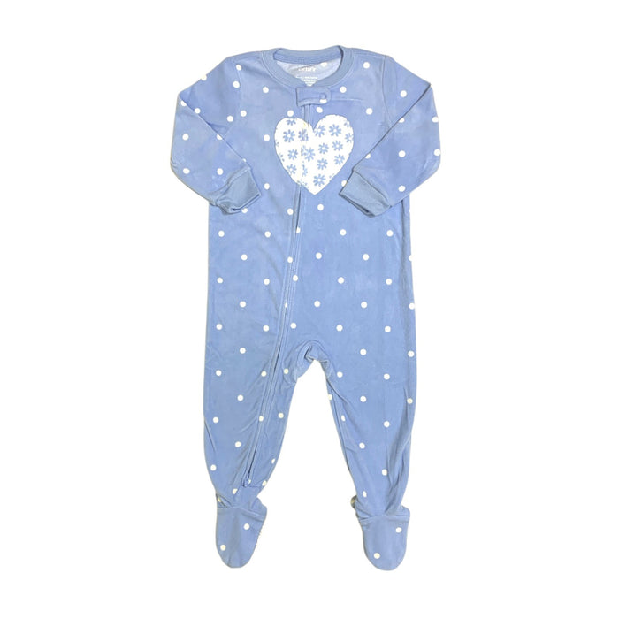 Carter's Girls Soft & Warm Polyester Fleece Footie Pajama