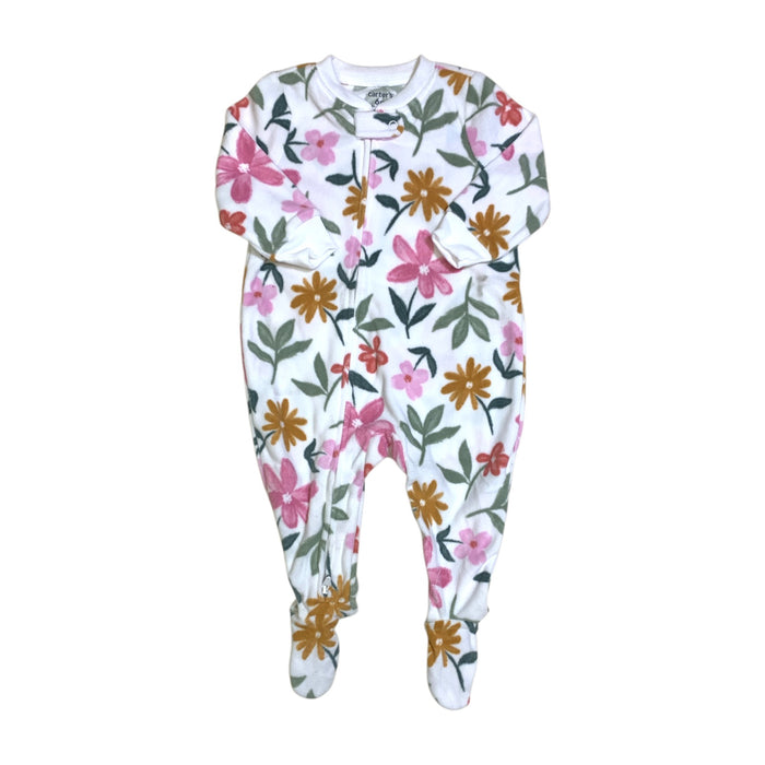 Carter's Girls Soft & Warm Polyester Fleece Footie Pajama
