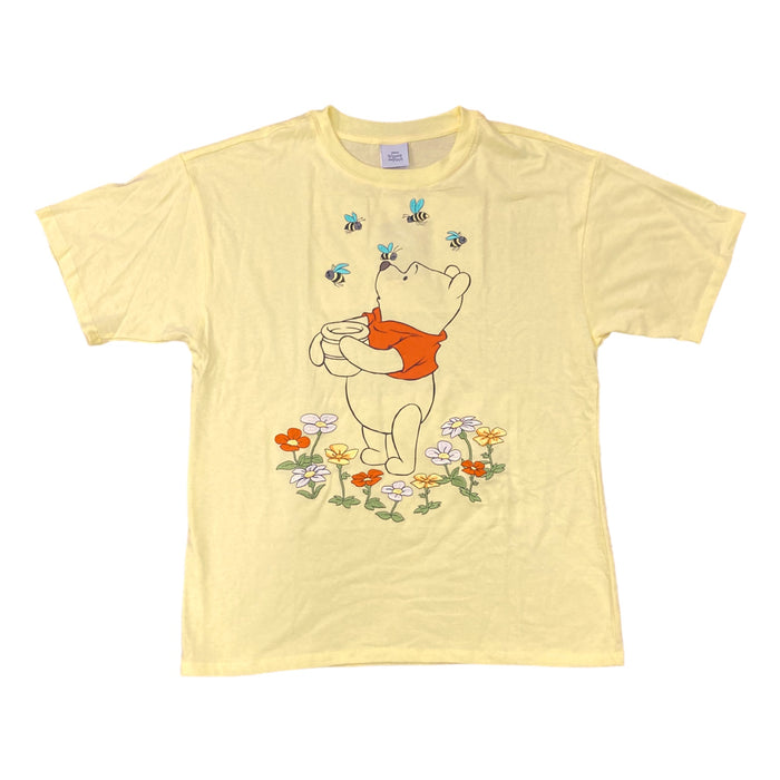 Disney Winnie The Pooh Women's Soft Short Sleeve Graphic Print T-Shirt