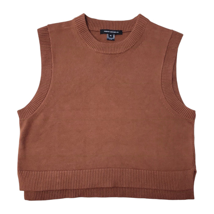 French Connection Ladies Soft Sleeveless Easy Pullover Sweater