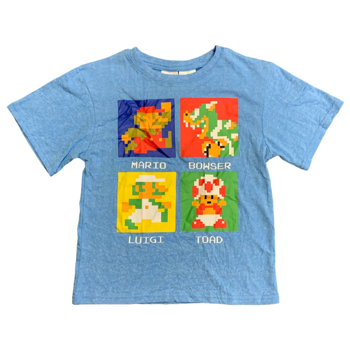 NES Toddler Youth Boys Soft Short Sleeve Graphic Retro Tee