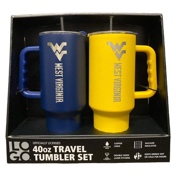 Logo Brands Officially Licensed NCAA 40 oz. Tumbler 2-Pack