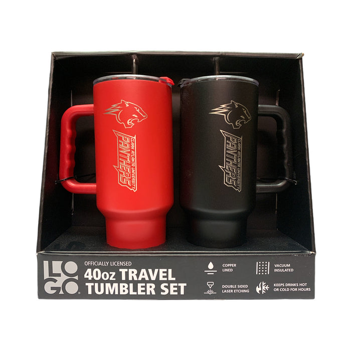 Logo Brands Officially Licensed NCAA 40 oz. Tumbler 2-Pack