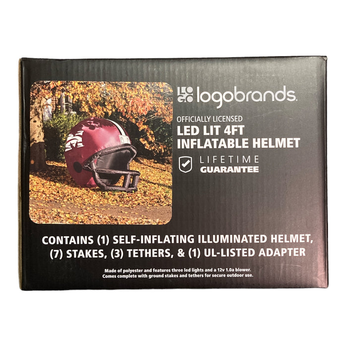 Logo Brands Officially Licensed NCAA 4' Inflatable Team Helmet (Morehouse)