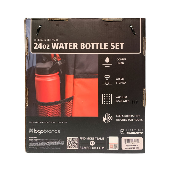 Logo Brands Officially Licensed NCAA 24 oz. Water Bottle Set