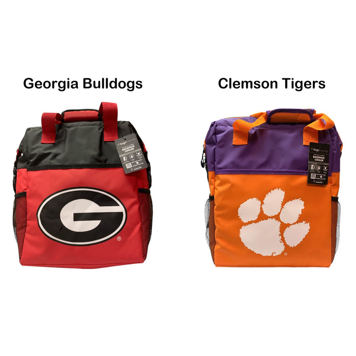 Logo Brands Officially Licensed NCAA Backpack Cooler with 30 Can Capacity