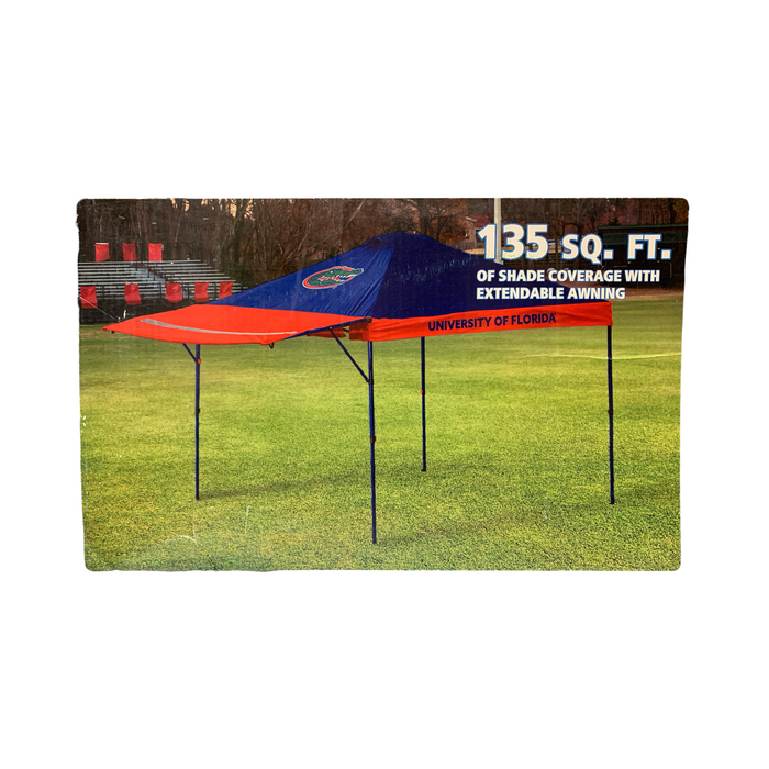 Logo Brands Officially Licensed NCAA 10" X 10" Canopy with Extendable Awning