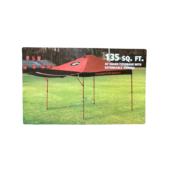 Logo Brands Officially Licensed NCAA 10" X 10" Canopy with Extendable Awning
