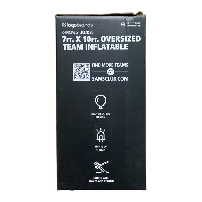 Logo Brands Officially Licensed NCAA 7'x10' Oversized Team Logo Inflatable